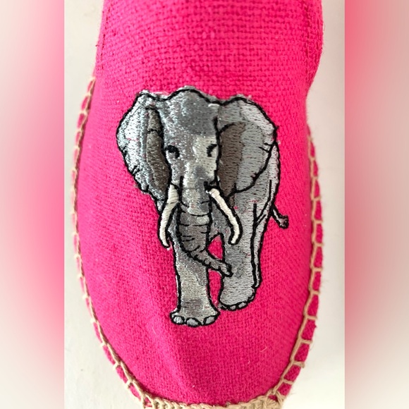 Soludos espadrilles with elephants. - Picture 2 of 7